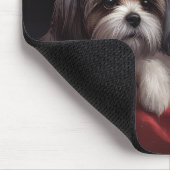 マルティトゥーウィズサンタクロースフェスティバルクリスマス マウスパッド (コーナー)