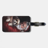 マルティトゥーウィズサンタクロースフェスティバルクリスマス ラゲッジタグ (裏面横)