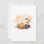 マルティニカクテルハローウィンパーティ招待状 招待状 (裏面)