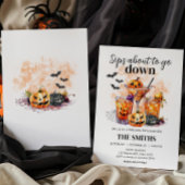 マルティニカクテルハローウィンパーティ招待状 招待状