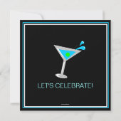 マルティニカクテルバチェロレッテ招待状 招待状 (裏面)