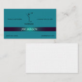 マルティニカクテルバーテンダーテンプレート 名刺 (正面/裏面)