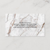 マルティニカクテルバーロゴ | バーテンダー 名刺 (裏面)