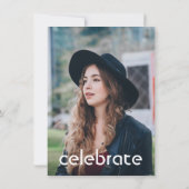 マルティニカクテルパーティー誕生日 招待状 (裏面)