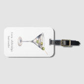 マルティニカクテルプロフェッショナルバーテンダー ラゲッジタグ (正面横)