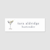 マルティニカクテルプロフェッショナルバーテンダー 名札 (正面)