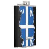 マルティニクの旗 フラスク (右)