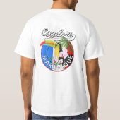 マルティニク島 旅行 ロゴ Tシャツ (裏面)