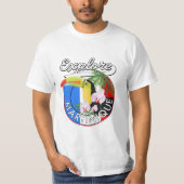 マルティニク島 旅行 ロゴ Tシャツ (正面)