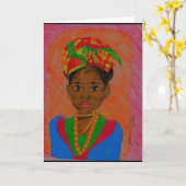 マルティニク カード (黄色い花)