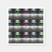 マルティニグラスカクテルパーティーナプキンス スタンダードカクテルナプキン (正面)