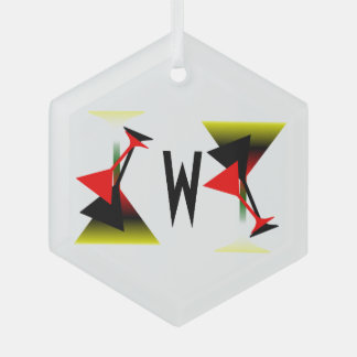 マルティニグラスデザインオーナメント ガラスオーナメント