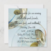 マルティニグラスマルティニカクテルパーティー 招待状 (裏面)