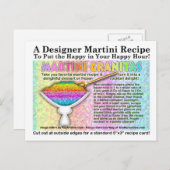 マルティニグラニティアスレシピはがき ポストカード (正面/裏面)