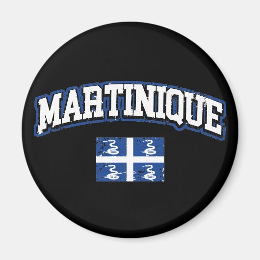 マルティニケ国旗 マグネット (正面)