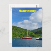 マルティニケ ポストカード (正面/裏面)