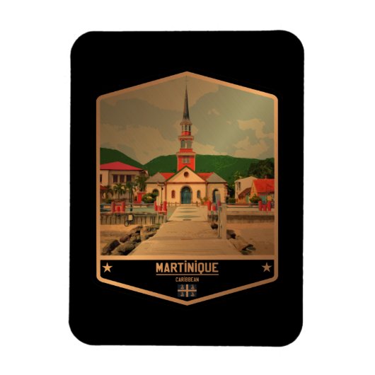 マルティニケ マグネット (縦)