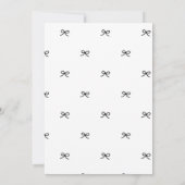 マルティニコケットボウブライダルシャワー 招待状 (裏面)