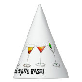 マルティニコスモカクテルバチェロレッテバッシュパーティー パーティーハット (右)