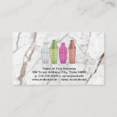 マルティニシェーカーボトル | メタリックカラー 名刺 (裏面)