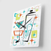 マルティニスの時計 スクエア壁時計 (傾斜)