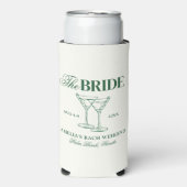 マルティニス&マトリモニーバチェロレッテブライド スリム缶クーラー (Seltzer正面)