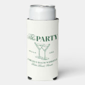 マルティニス&マトリモニーバチェロレッテ スリム缶クーラー (Seltzer正面)