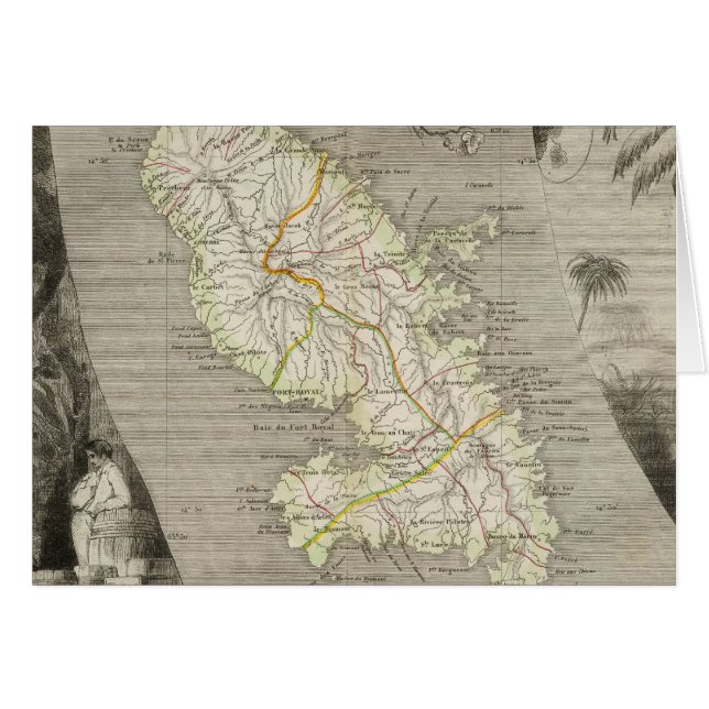 マルティニフランスのク植民地 (正面横)