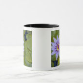 マルティニフランスのク、アンティル、西インディ、ブルー マグカップ (中央)