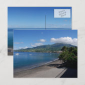 マルティニークのパノラマ ポストカード (正面/裏面)