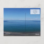 マルティニークのパノラマ ポストカード (裏面)