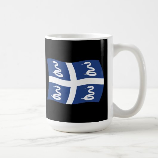 マルティニークの旗マグ コーヒーマグカップ (右)