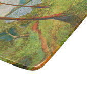 マルティニークの熱帯景観(シャルルラバル) カッティングボード (角)