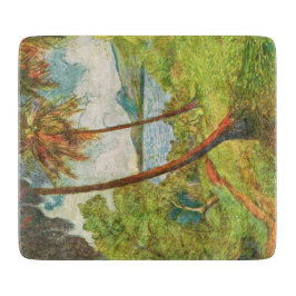 マルティニークの熱帯景観（シャルルラバル） カッティングボード