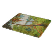 マルティニークの熱帯景観(シャルルラバル) カッティングボード (角)