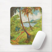 マルティニークの熱帯景観(シャルルラバル) マウスパッド (マウス)