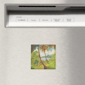 マルティニークの熱帯景観(シャルルラバル) マグネット (インサイチュ (食洗機))