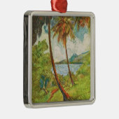 マルティニークの熱帯景観(シャルルラバル) メタルオーナメント (右)