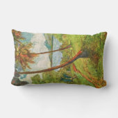 マルティニークの熱帯景観(シャルルラバル) ランバークッション (裏面)