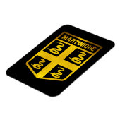 マルティニークの紋章 マグネット (左側)