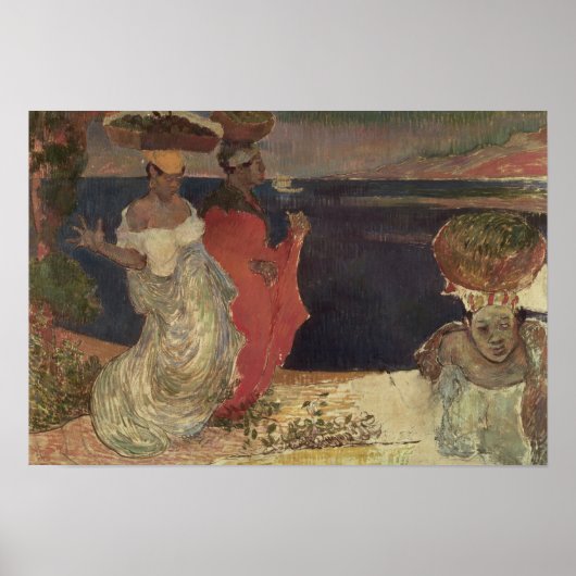 マルティニークの風景 ポスター (正面)