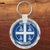 マルティニーク丸エンブレム キーホルダー (正面)