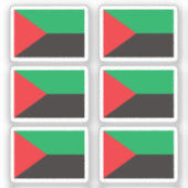 マルティニーク国旗6のコレクションパック シール (正面)