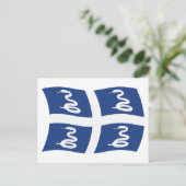 マルティニーク国旗 ポストカード (スタンド正面)