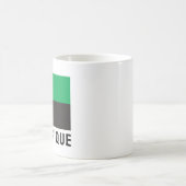 マルティニーク国旗(2023) コーヒーマグカップ (中央)