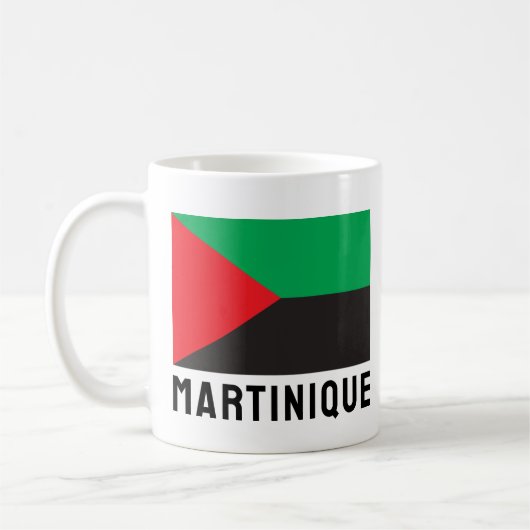 マルティニーク国旗(2023) コーヒーマグカップ (左)