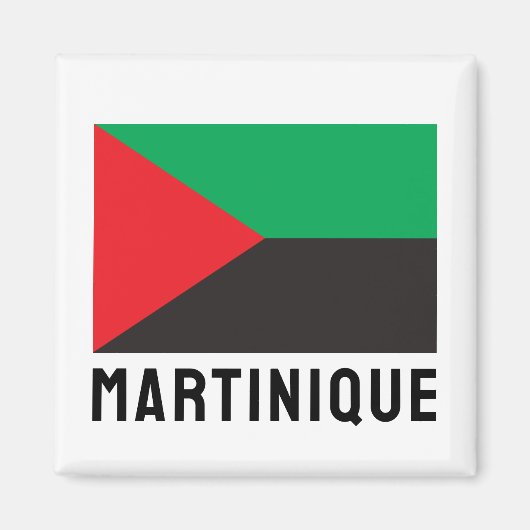 マルティニーク国旗(2023) マグネット (正面)