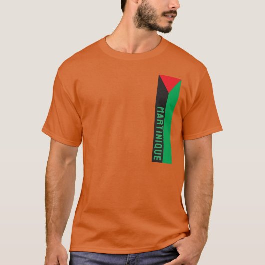 マルティニーク国旗(2023) Tシャツ (正面)