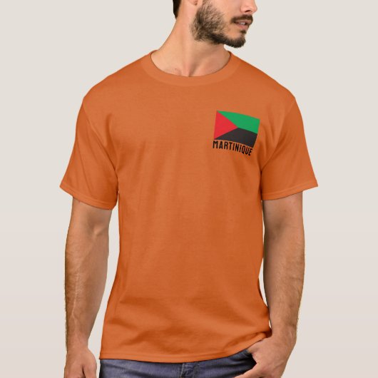 マルティニーク国旗(2023) Tシャツ (正面)
