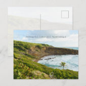 マルティニーク島旅行 カラヴェール半島 ポストカード (正面/裏面)